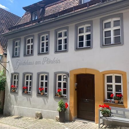 Gastehaus Am Plonlein Lejlighed Rothenburg ob der Tauber Eksteriør billede