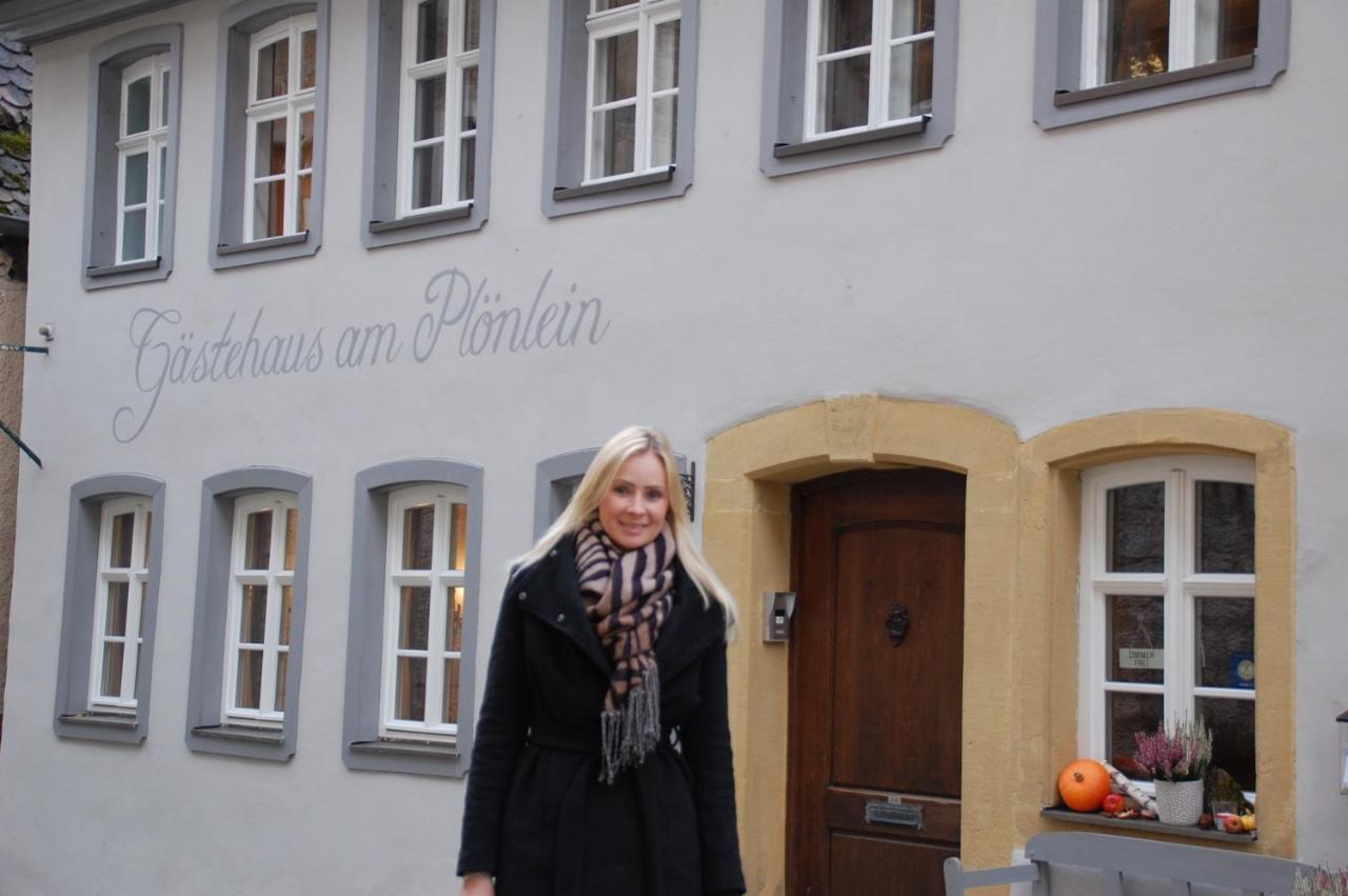 Gastehaus Am Plonlein Lejlighed Rothenburg ob der Tauber Eksteriør billede