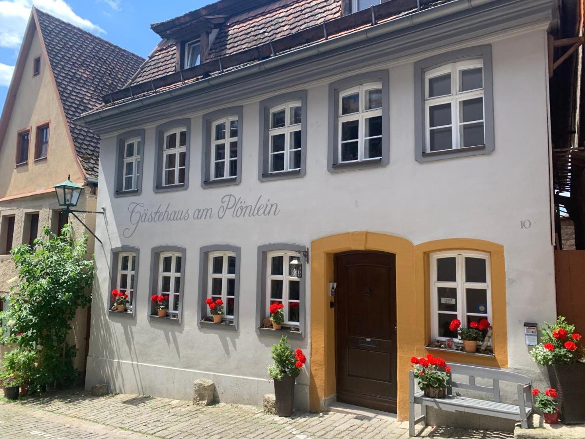 Gastehaus Am Plonlein Lejlighed Rothenburg ob der Tauber Eksteriør billede